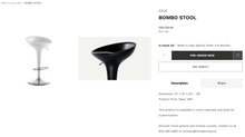 Load image into Gallery viewer, Used Magis Bombo Stool - Made In Italy
