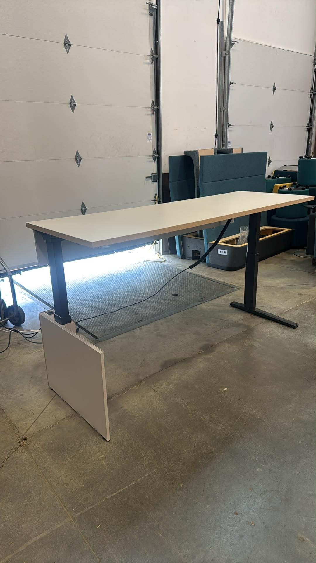 Herman Miller Renew Executive Sit-to-Stand Desk - 82" x 29"