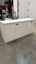 Load image into Gallery viewer, Used Dual Storage Cabinet with Electronic Lock – White
