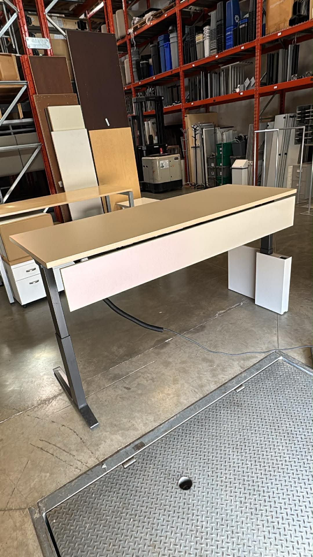 Herman Miller Renew Executive Sit-to-Stand Desk - 82" x 29"