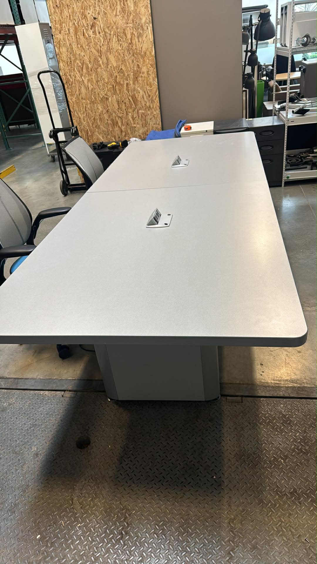 Tayco Metro Executive Boardroom Table (Powered) - 10' x 4'