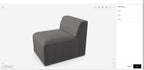 Allermuir Mayze Modular Single Seat Lounge Chair