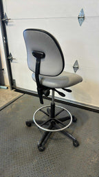 Global Grey Drafting Chair