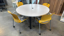 Load image into Gallery viewer, Used Heartwood 53&quot; Round Powered Meeting Table
