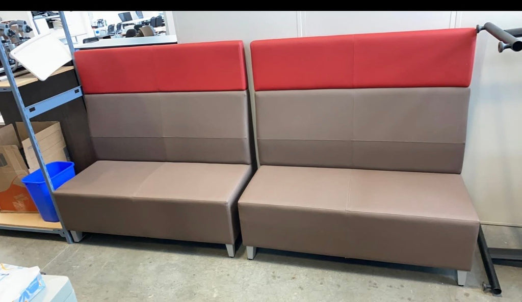 National Fringe High-Back Lounge Couch