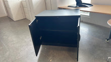 Load image into Gallery viewer, Used Black Stationary Cabinet

