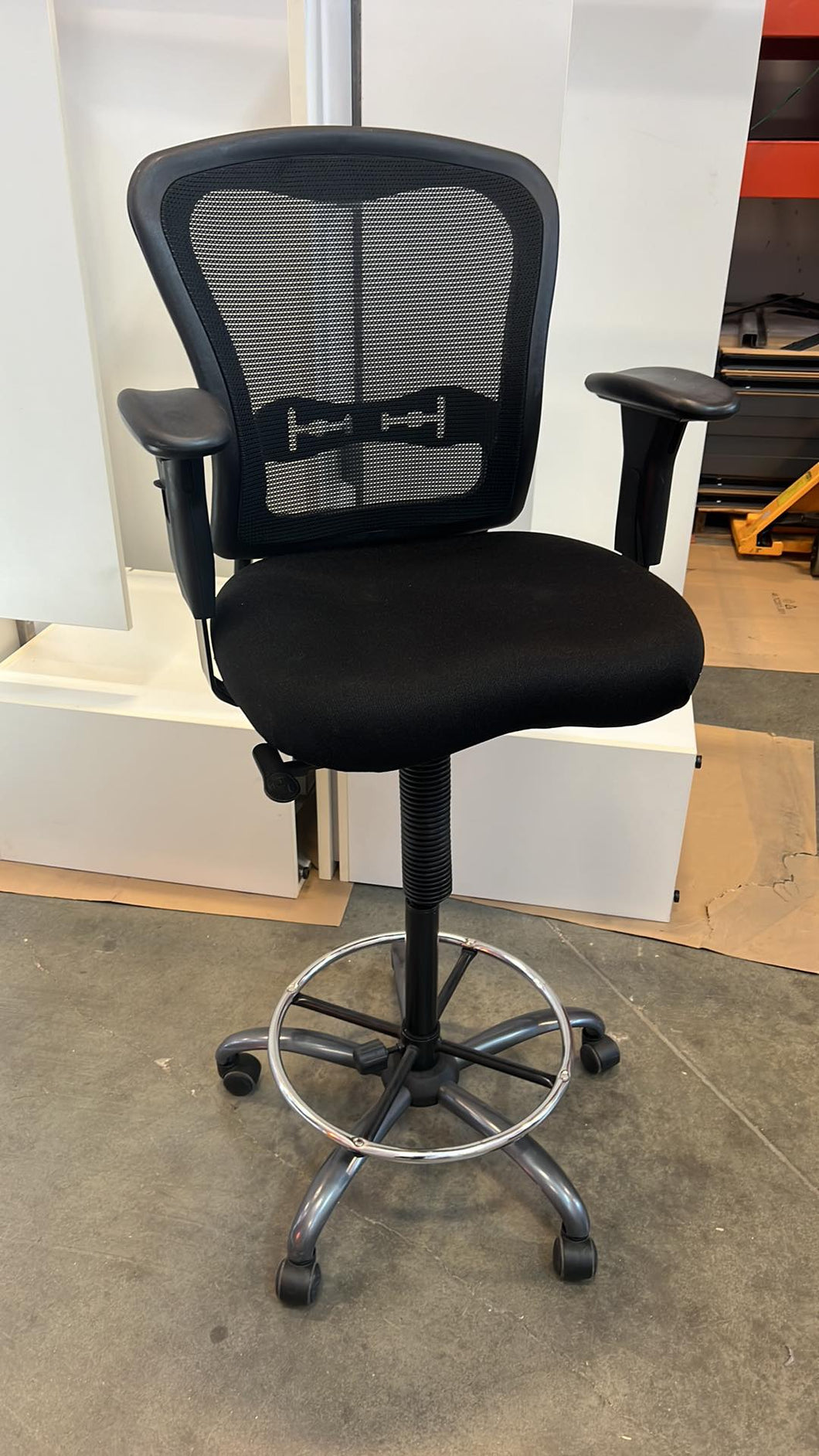 Used Cool Mesh Ergonomic Drafting Chair