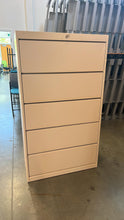 Load image into Gallery viewer, Used Tab Flip Drawer 5 Drawer File Cabinet
