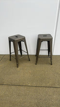 Load image into Gallery viewer, Used Structube Hudson Counter-Height Industrial Metal Stools
