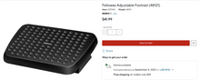 Load image into Gallery viewer, Used &quot;Fellows&quot; Dual Position Foot Rest
