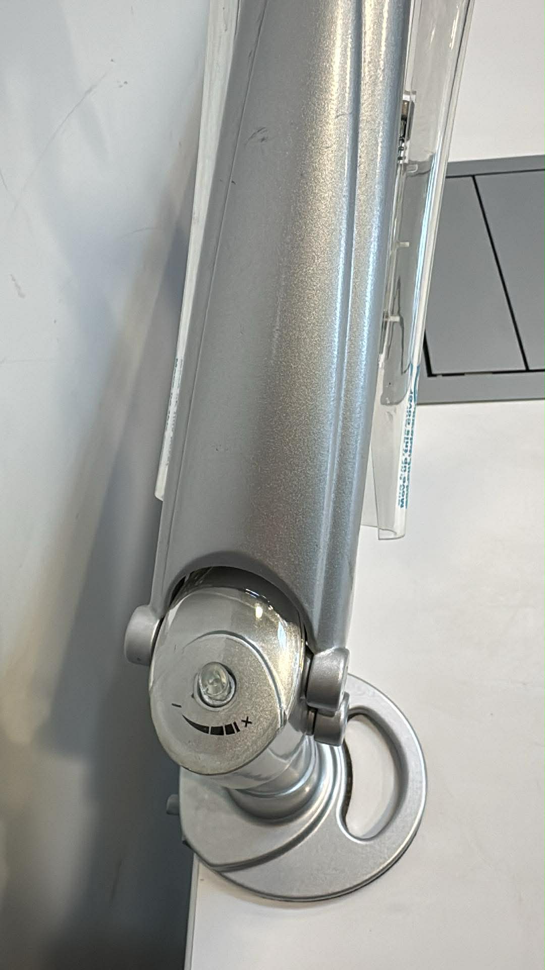 Adjustable Single Monitor Arm (Silver) - Various Styles