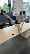Load image into Gallery viewer, Used Herman Miller Flo &quot;Modular&quot; Dual Monitor Arm
