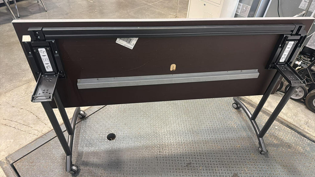 Teknion Expansion Mobile Flip Top Training Table - 66" x 24"