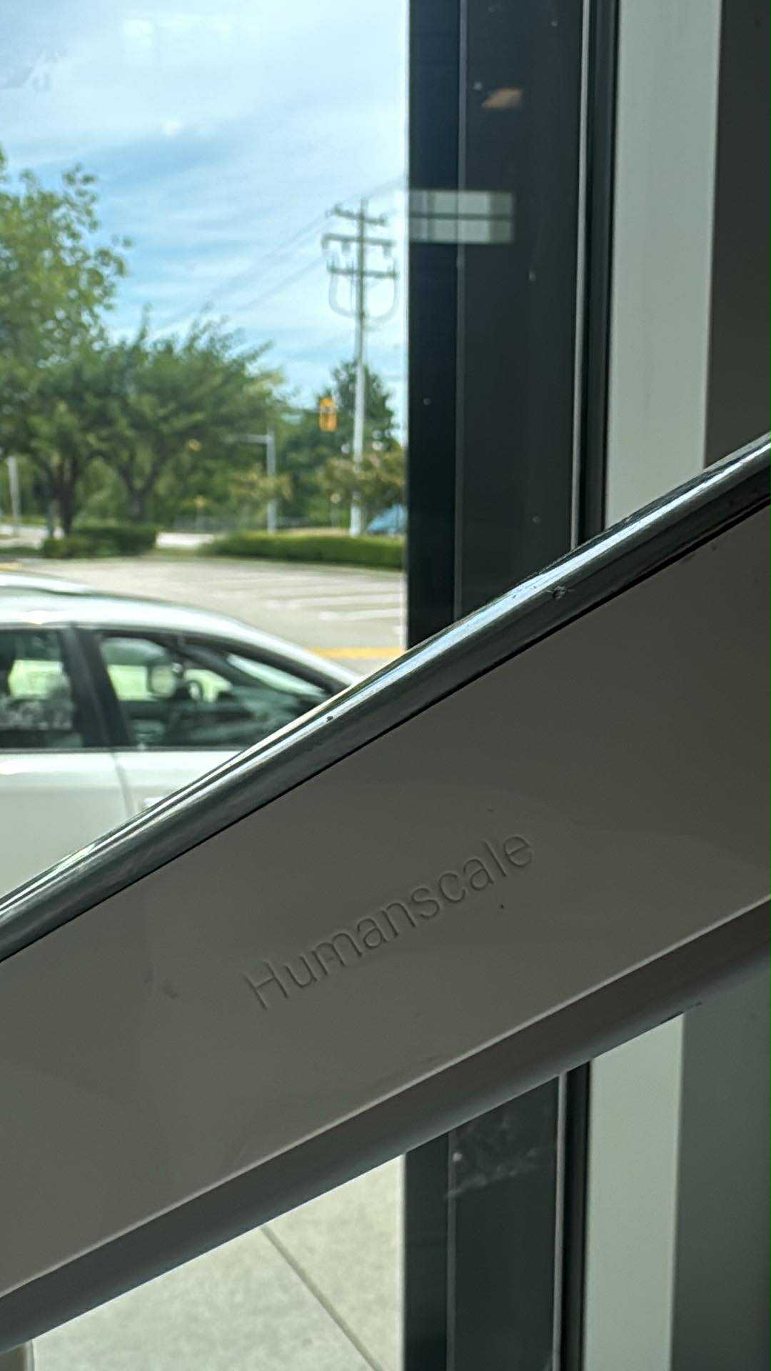 Used Humanscale M2 Dual Monitor Arm with Laptop Mount