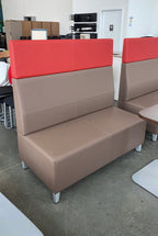 National Fringe High-Back Lounge Couch