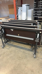 Teknion Expansion Mobile Flip Top Training Table - 66" x 24"