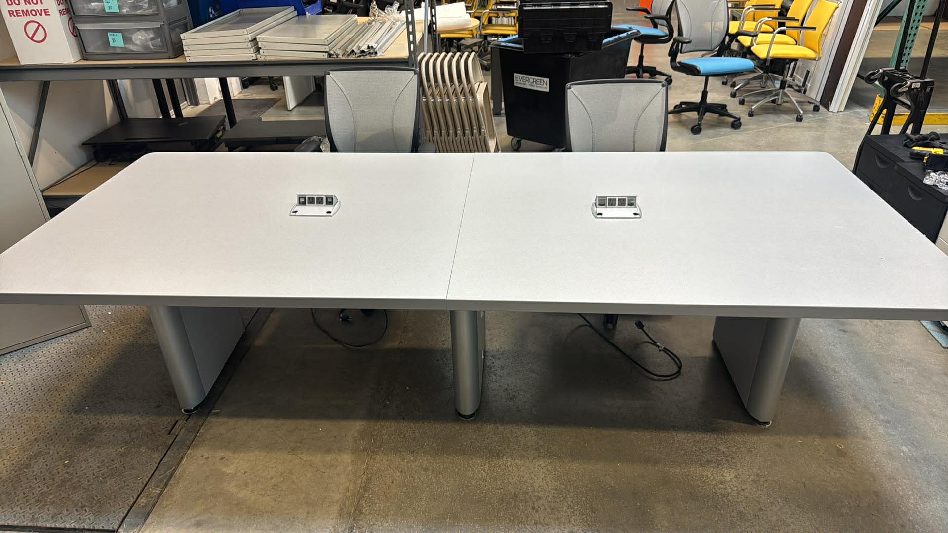 Tayco Metro Executive Boardroom Table (Powered) - 10' x 4'