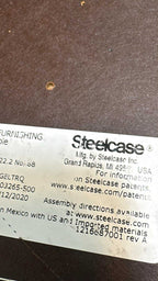 Steelcase Single Desk - 46" x 29"
