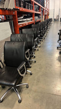 Load image into Gallery viewer, Used All-Seating &quot;Zip&quot; Leather Boardroom Chair
