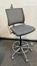 Load image into Gallery viewer, Used Sit-On-It &quot;Movi&quot; Task Stool, Grey
