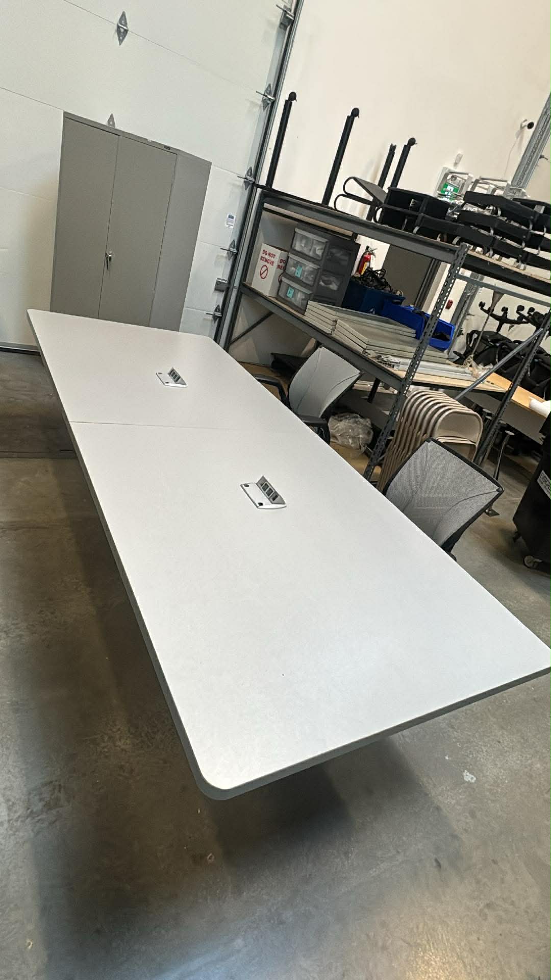 Tayco Metro Executive Boardroom Table (Powered) - 10' x 4'
