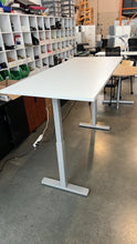 Load image into Gallery viewer, Used White 72x30 Electronic Standing Desk
