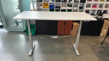 Load image into Gallery viewer, Used White 72x30 Electronic Standing Desk
