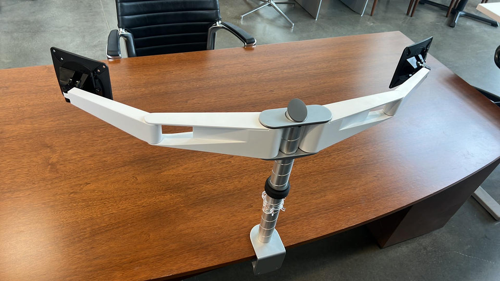 NEW Knoll/Herman Miller Sapper Double Monitor Arm