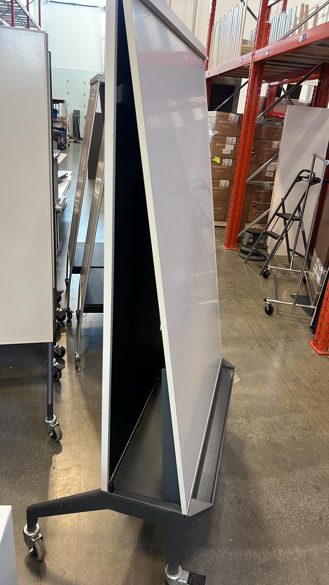 Egan "A-Frame" Double Sided Mobile Magnetic Whiteboard