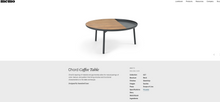 Load image into Gallery viewer, LIKE NEW Memo &quot;Chord&quot; Low Side Table
