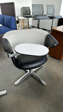 Load image into Gallery viewer, Used Steelcase Leather i2i Lounge Chair w/ Tablet
