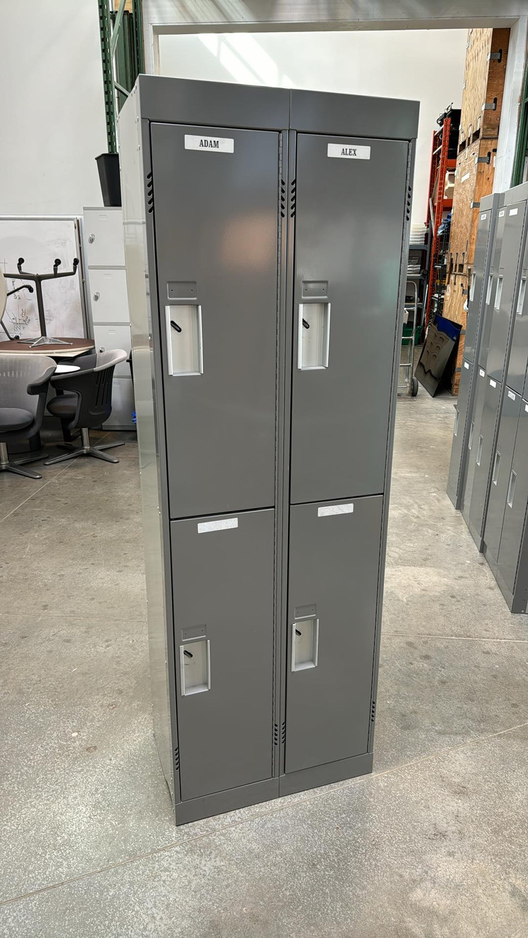 Used Global 4 Person Bank Of Lockers