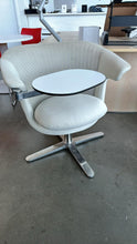 Load image into Gallery viewer, Used White Steelcase i2i Lounge Chair w/ Tablet
