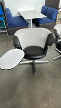 Load image into Gallery viewer, Used Steelcase Leather i2i Lounge Chair w/ Tablet
