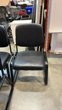 Load image into Gallery viewer, Used Global Faux Leather Armless Guest Chairs
