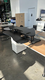 VariDesk Cube Corner Desktop Riser - 36"