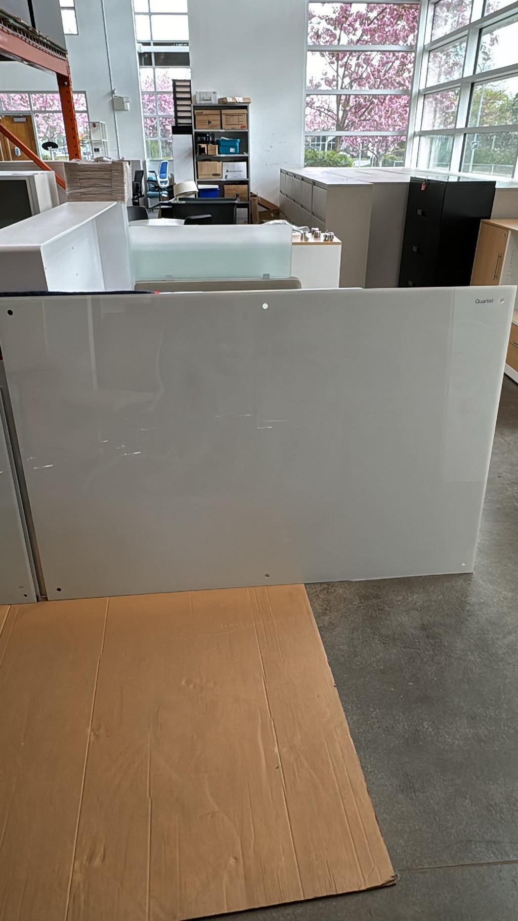 Glass Quartet Dry Erase Whiteboards. 4x3, 6x4, 8x4