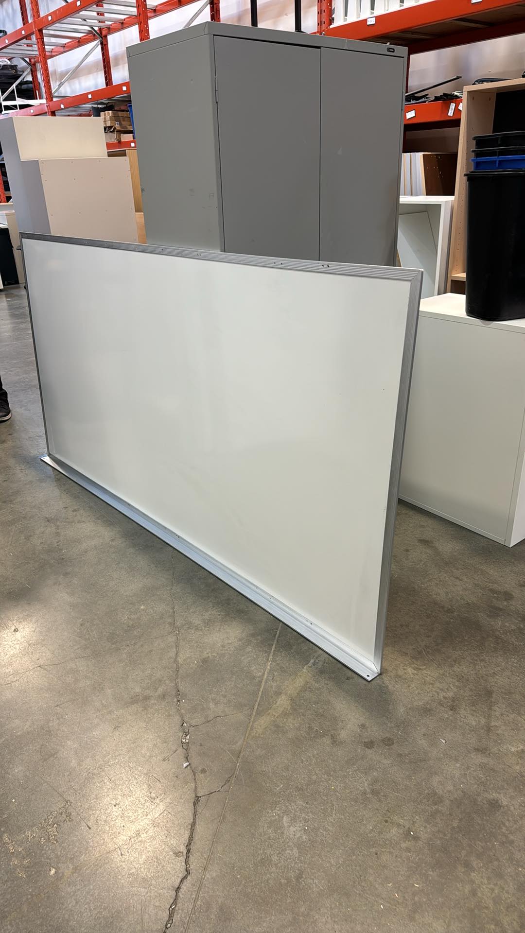 U-Line 8' x 4' Dry Erase Whiteboards