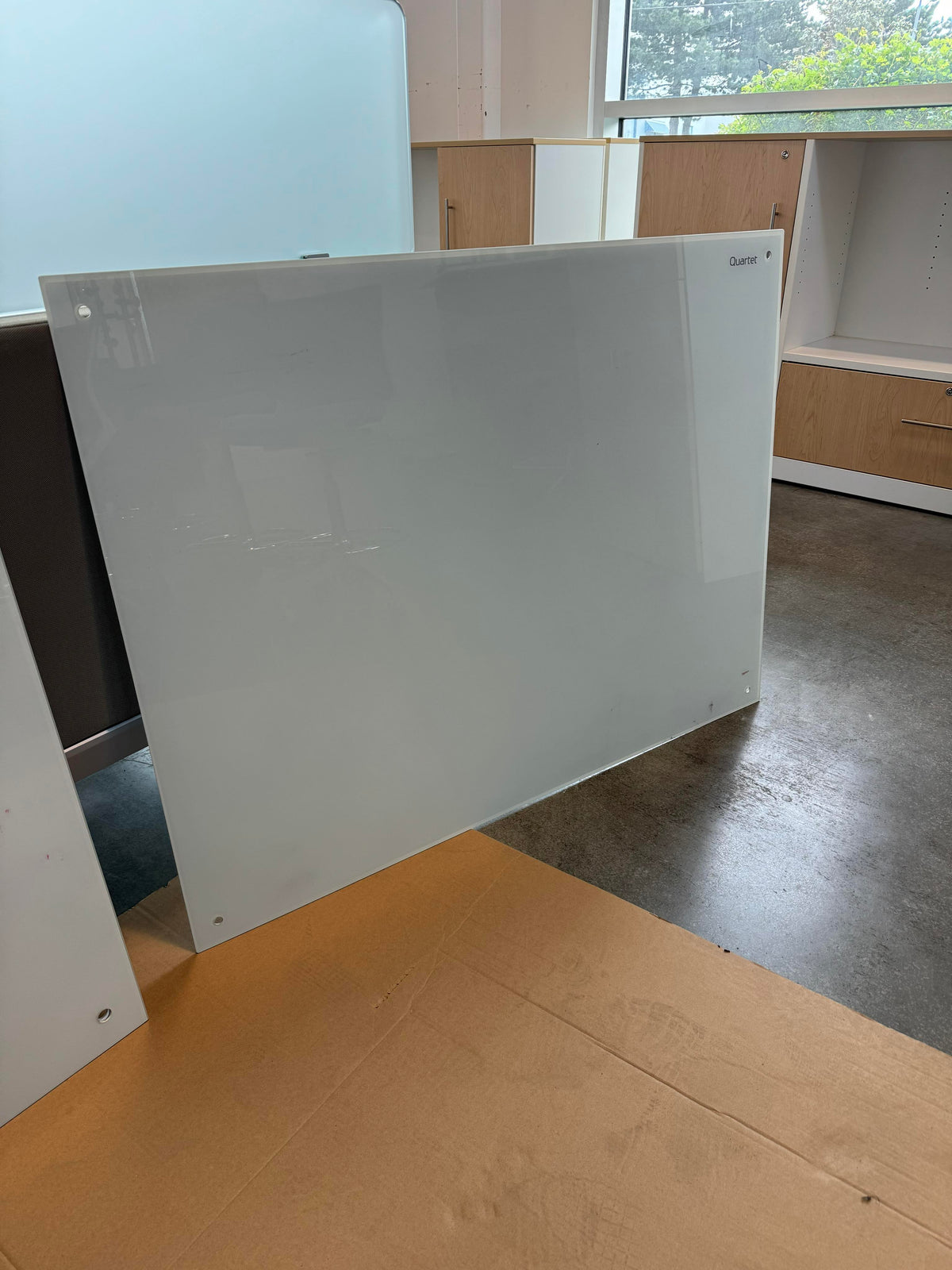 Glass Quartet Dry Erase Whiteboards. 4x3, 6x4, 8x4