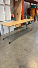 Load image into Gallery viewer, Used Large Height Adjustable Rolling Herman Miller Tables
