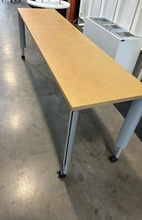 Load image into Gallery viewer, Used Large Height Adjustable Rolling Herman Miller Tables
