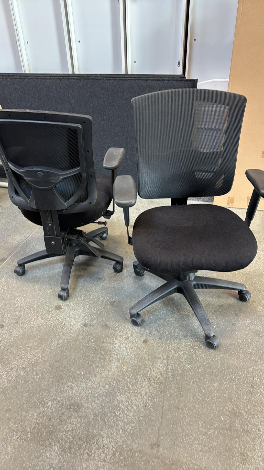 Used CoolMesh Executive High Back Chairs – Evergreen Office Spaces Ltd.