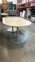 Load image into Gallery viewer, Like NEW Steelcase Bow Front Meeting Tables
