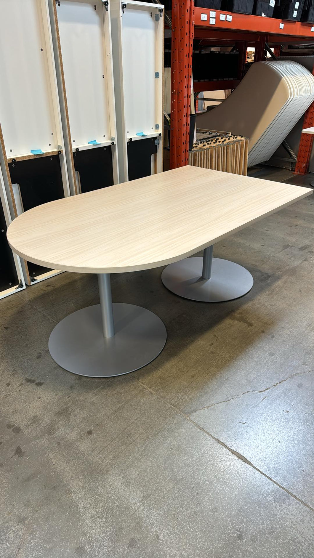 Like NEW Steelcase Bow Front Meeting Tables