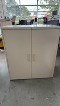 Load image into Gallery viewer, Used Teknion 2 Door Storage Cabinet
