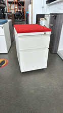 Load image into Gallery viewer, Used Herman Miller 2 Drawer Under Desk Storage Pedestal w/ Cushion
