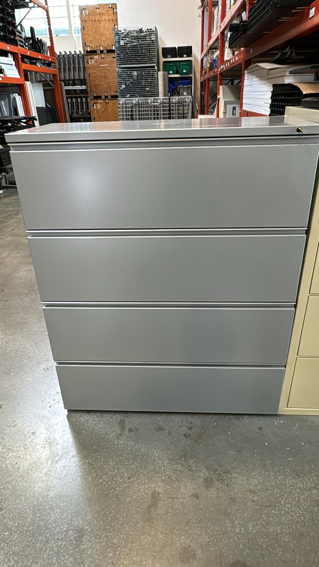 Used Herman Miller 4 Drawer Lateral Cabinet