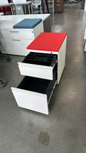 Load image into Gallery viewer, Used Herman Miller 2 Drawer Under Desk Storage Pedestal w/ Cushion
