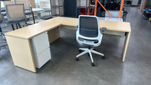 Load image into Gallery viewer, Used Herman Miller Executive L-Shape Desks
