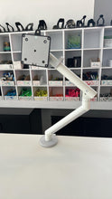 Load image into Gallery viewer, Used White Herman Miller Flo Monitor Arms
